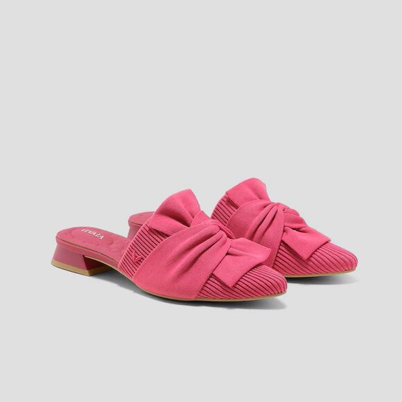 Vivaia Pointed-Toe Knot Sandals (Yaffa Pro) Comfort in Pitaya Pink EU 43/US 11 - Picture 1 of 14